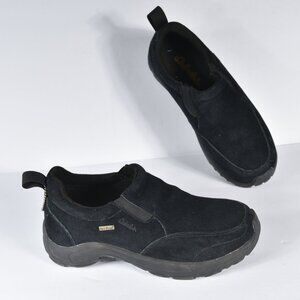 Cabela's Black Suede Slip On Loafer Women's size 7